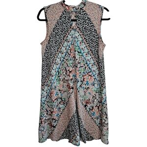 Uncle Frank Dress Floral Sleeveless Womens Size Small Patchwork Print Boho